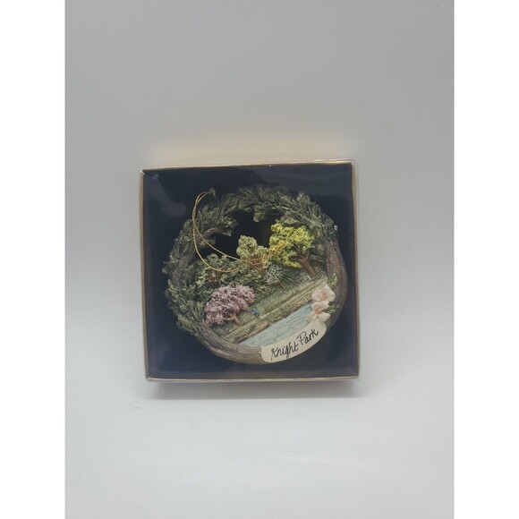 Hestia Knigt Park Christmas Ornament Collingswood NJ USA 1998 Vintage Hanging - Picture 13 of 16